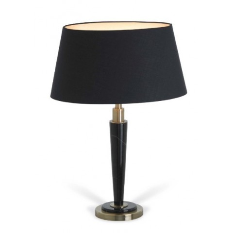 RV Astley - Abramo black & antique stolní lampa