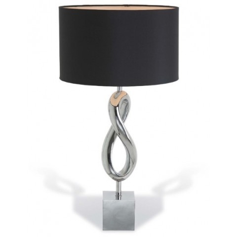 RV Astley - Abril Nickel Twist stolní lampa