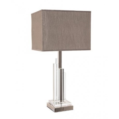 RV Astley - Agata Metal and Crystal stolní lampa