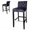 Artelore - Dark Blue Trocadero barová židle