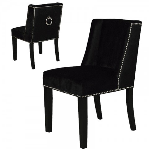 Artelore - Black Brens čalouněná židle