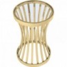 Artelore - Allegra Golden odkládací stolek